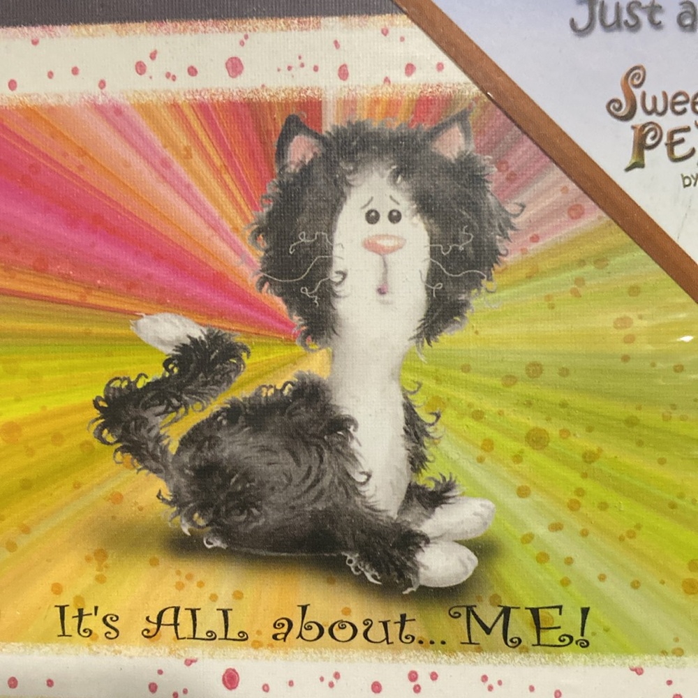 Brand New Picture Book/Brag Book with Cat design on front.